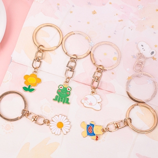 G-DRAGON Small Daisy GD Bell Enhypen Cartoon Animals Car Key Chain Bag Key Ring Keychain