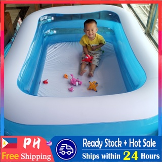 CODadult inflatable and thickened swimming pool home swimming pool size 180*140*60cm