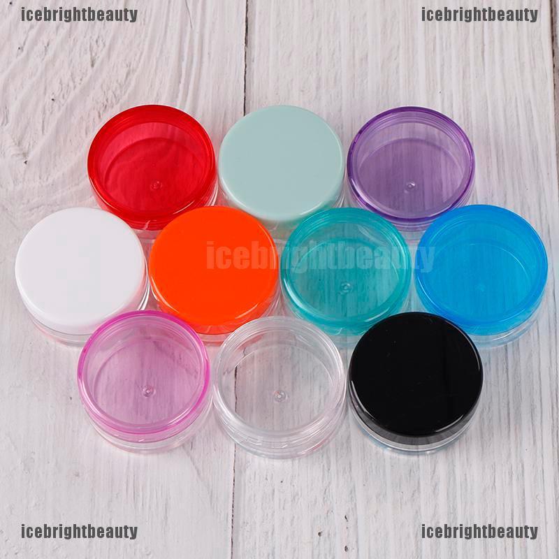 【IM】 4pcs 10g Refillable bottles empty makeup jar face cream cosmetic container