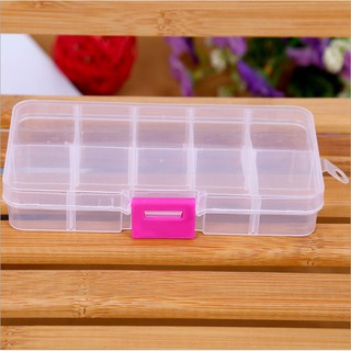 「Leterly」Earrings candy color transparent storage box jewelry storage box (3)