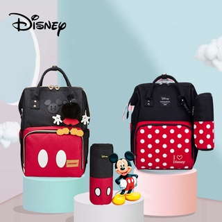 Disney Mickey Mouse Diaper Bag Maternity Baby Multifunctional Stroller Nappy Bag Travel Backpack For