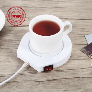 Warmer Heater Pad Electric Powered 220V White Electric Office Powered Heater Cup Milk Pad Mug M1J0