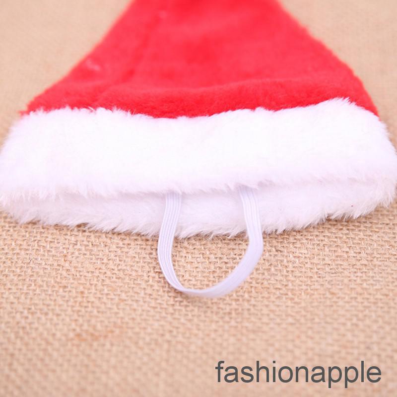 ❀❀ Christmas pet santa hat small puppy cat dog xmas holiday costume ornaments (6)