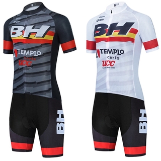 NEW BH Short Sleeve Cycling Jersey 20D Pants Set Men Summer MTB TEAM Pro BICYCLING Maillot Culotte Wear