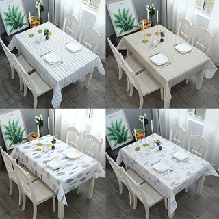 Checkered tablecloth, waterproof and oil-proof pvc table mat, coffee table table mat, disposable tablecloth tablecloth