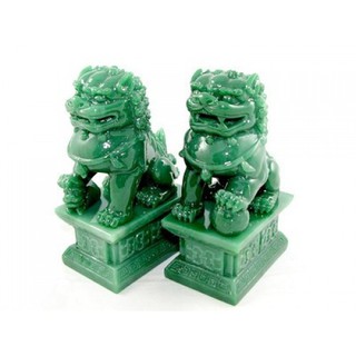 PAIR OF FENG SHUI FU DOGS