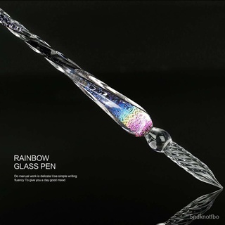 X.D Pembetulan penulisan Creative Handmade Dip Ball Pen Crystal Glass Pen Flash Pen Dipping Pen Ball