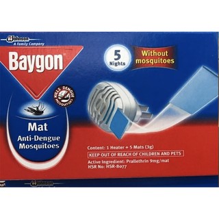 Baygon Mat Anti-Dengue Mosquitoes