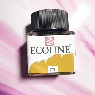 Ecoline Liquid Watercolors - Yellow and Orange (6)