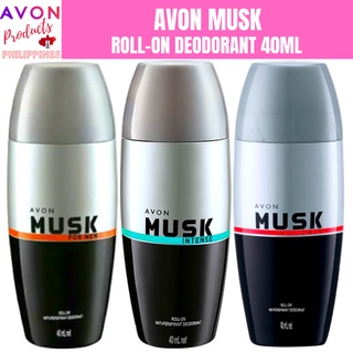 Musk Anti-Perspirant Deodorant Roll-On 40ml by Avon ProductsPH