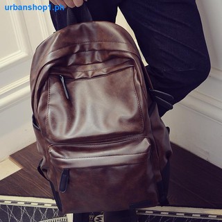 vuitton lacoste adidas ready stock trendy new simple men s street leather backpack fashion college style student school bag