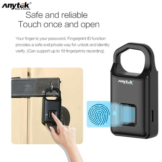 Anytek P4 USB Charging Security Smart Fingerprint Lock