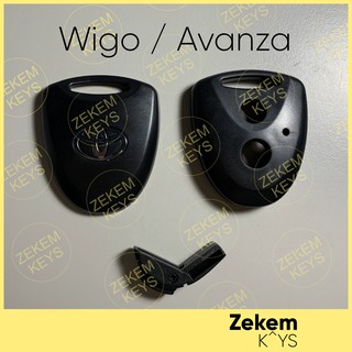🇵🇭 COD Toyota Avanza, Wigo Replacement Key Shell with LOGO