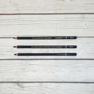 High-Grade Koh-I-Noor Hardtmuth Gioconda Extra Charcoal Pencil (SOLD PER PIECE)