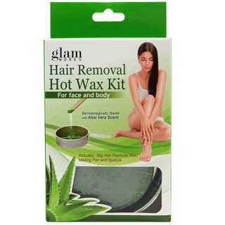 Glamworks Hair Removal Hot Wax Kit (1)