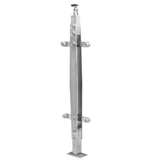 baluster Glass clamp/king post/Stainless 304 single/Double180°