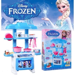 Frozen Elsa Kitty Pony Hello Kitty Mini Kitchen Play Set Baby Mainan Masak Early Learning Toy