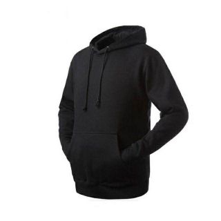 Jacket plain with hood unisex