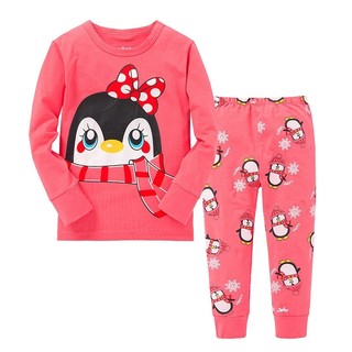 littlekids 2pcs Cute Baby Girl Kids Tops+Pants Sleepwear