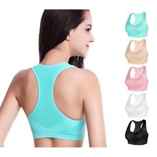 Women Sports Bra Padded Seamless High Impact Support for Yoga Gym Workout Fitness with Removable Pad