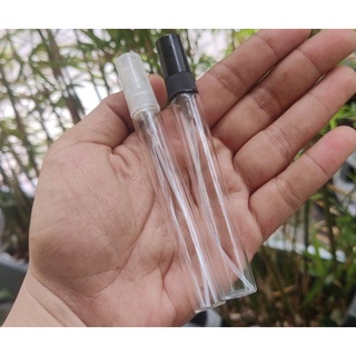 50pcs 10ml Empty Frosted Glass or Clear Long Tube Spray Bottle / Perfume Bottle
