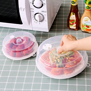 Plastic Sealing Cover Food Storage Lid Microwave Oven Cap Refrigerator Dish Lids Plate Dustproof Cover Kitchen Tool