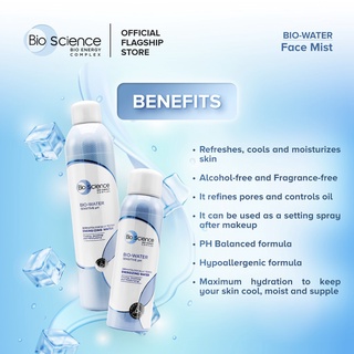[top products] Bio-Science Bio-Water Energizing Water Face Mist for Sensitive Skin 100ml