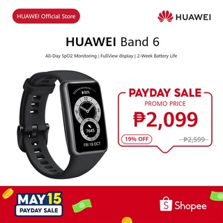 HUAWEI Band 6 Smart Band | 1.47" FullView Screen | 14 Days Battery Life | AMOLED Color Screen