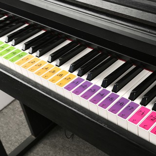 88 Keys Piano Keyboard Sound Name Stickers (1)