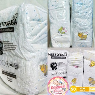XXXL (3XL) Pull Up Pants Nestobaba Alloves Grade A Korean Ultra thin Diaper 50 pcs