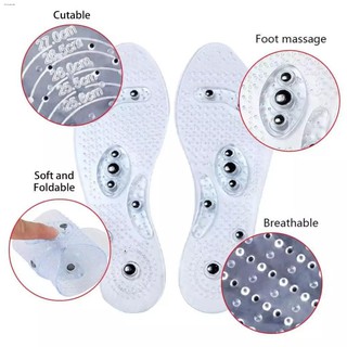 insole for menshoes accessories☒Massage Insoles Health Foot Magnetic Therapy Magnet Acupressure Shoe