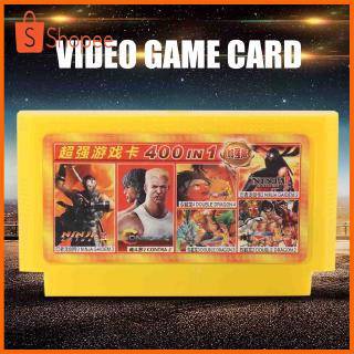 【In stock】400-in-1 Video Game Card Family Game Card Game Cartridge For Nintend FC