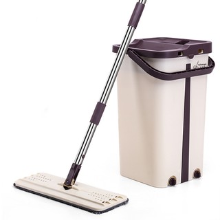 Tool Kit 360 2in1 Self-Wash Squeeze Dry Flat Mop Bucket