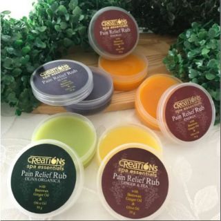 Creations Spa Essentials Pain Relief Rub AUTHENTIC
