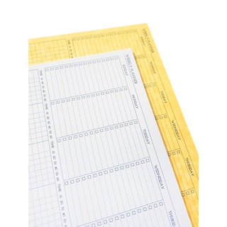 Minimalist Weekly 10-Minute Planner Pad A4 50 Sheets (2)