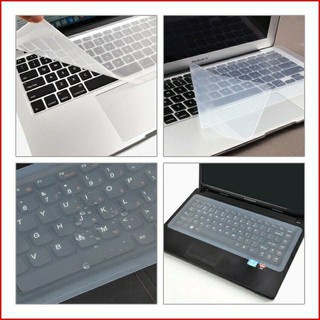 ۞laptop 14 15.6inch Silicone Keyboard Protector(Same size as laptop）