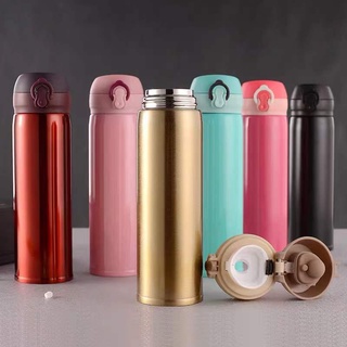 500ml Insulated Hot & Cold Thermos Bottle Tumbler Stainless Steel