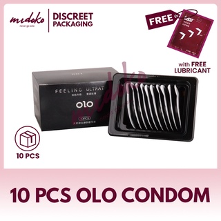 Midoko OLO Zero Okamoto-Inspired 001 10 pcs Passionate Ultra Thin Condoms for Boys