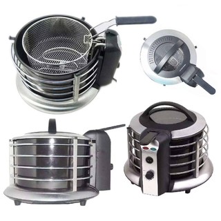Keimav Culture 3L Stainless Steel Deep Fryer with Cold Zone (1)