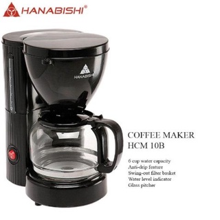 【Ready Stock】 Divideals.ph Hanabishi HCM 10B 6 Cup Coffee Maker