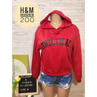 pullover h&m red medium