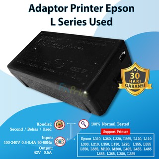 Original Epson L110 L210 L220 L300 Power Supply Adapter L310 L350 L355 L360 L365 L380 L385