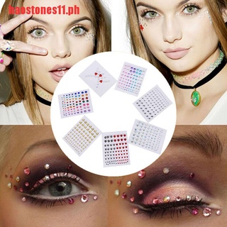 [haostones11]New Jewel Eyes Makeup Crystal Eyes Sticker Tattoo Diamon (3)