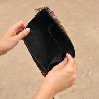 Embroidered Bag Clutch Mobile Phone Bag (5)