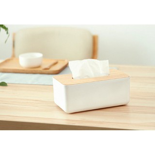 TB03 Nordic Wooden Tissue Box Bathroom Table Tissue Case Container Towel Napkin Tissue Holder (5)