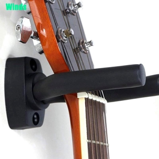 (Winds) Guitar Hanger Hook Holder Wall Mount Display - Fits All Size Guitars, Bass