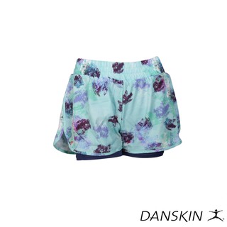 Danskin Training Layered Shorts for Gym Sports Wear Athleisure Women Activewear