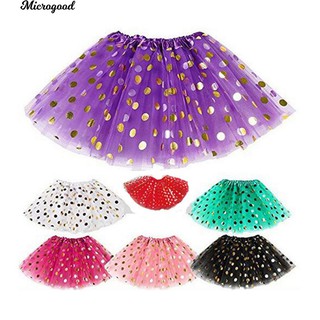 COD!!! Kids Girls Round Paillette Princess Dancewear Ballet Dance Party Tutu Skirt (4)