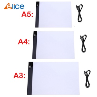 SketchElice A3 A4 A5 ultra thin LED Drawing Digital Graphics Pad USB LED Light pad drawing tablet