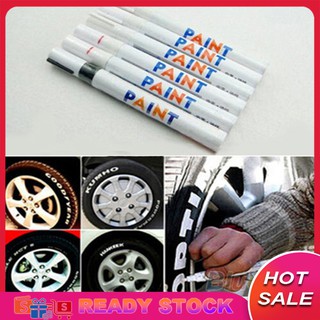 【Ready Stock】12 Colors Waterproof Car Tyre Tire Tread Rubber Metal Permanent Paint Marker Pen